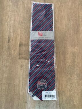 Collector's Edition Navy and Red Striped Tie - Chick-fil-A Peach Bowl